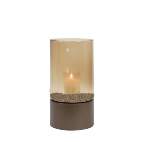 Windlicht brown XS