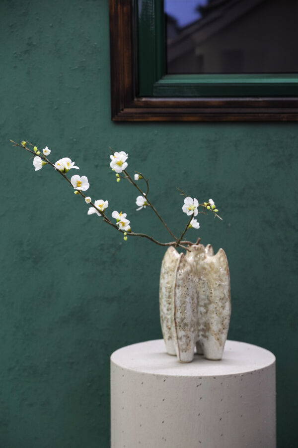 PTMD Blossom Flower White cherry blossom simple twig - Afbeelding 2