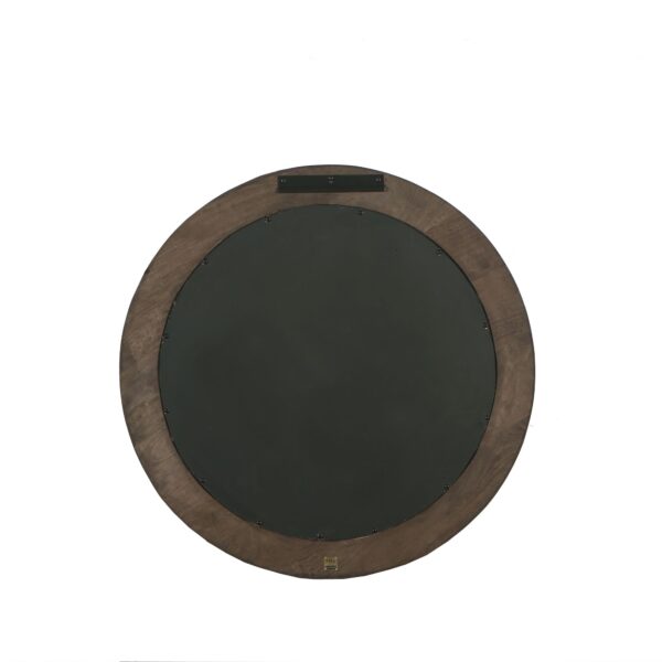 PTMD Noam Brown Mango Houten Ronde Spiegel S - Afbeelding 3