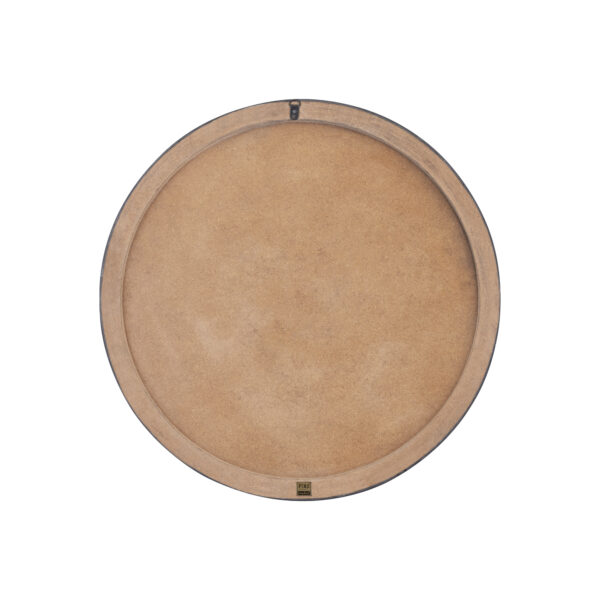 PTMD Hallie Zwart En Wit Houten Ronde Wandpaneel Swirl - Afbeelding 3