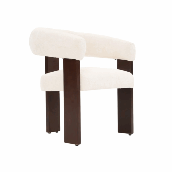 GH Sara stoel/bruine poten nr 5 beige