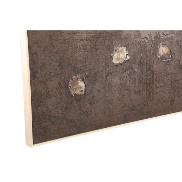 PTMD Porty Bruin Canvas Schilderij Room Patroon Rechthoekig - Afbeelding 3