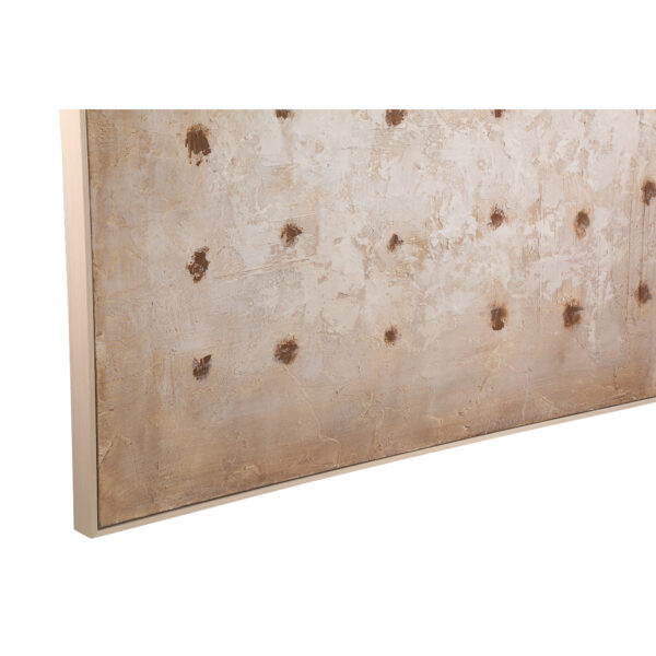 PTMD Porty Cream Canvas Schilderij Bruin Patroon Rechthoekig - Afbeelding 4