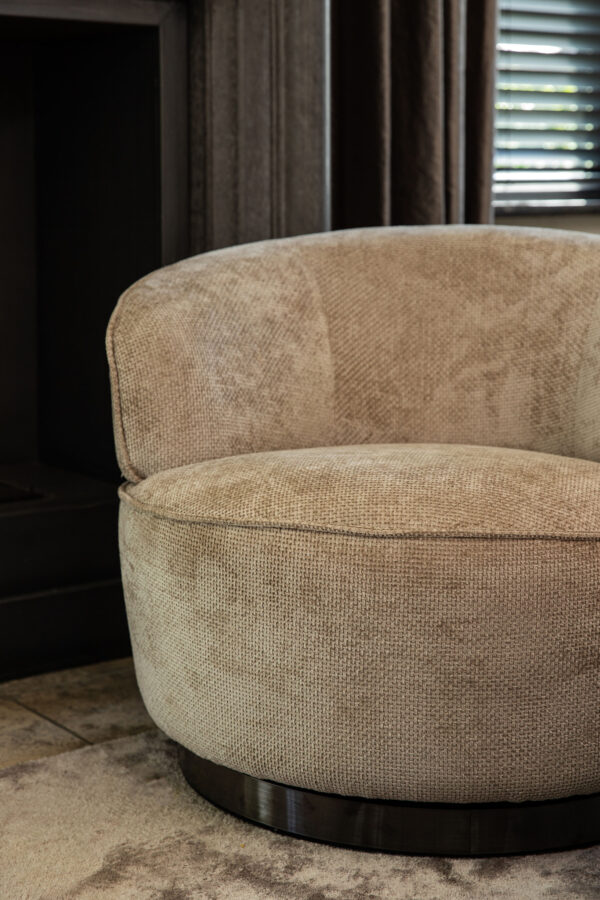 PTMD Filou Beige Fauteuil Eden 4 - Afbeelding 6