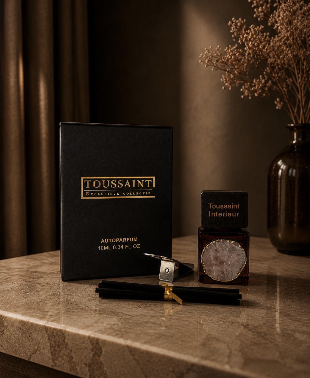Luxe autoparfum bergkristal Amber - Afbeelding 2