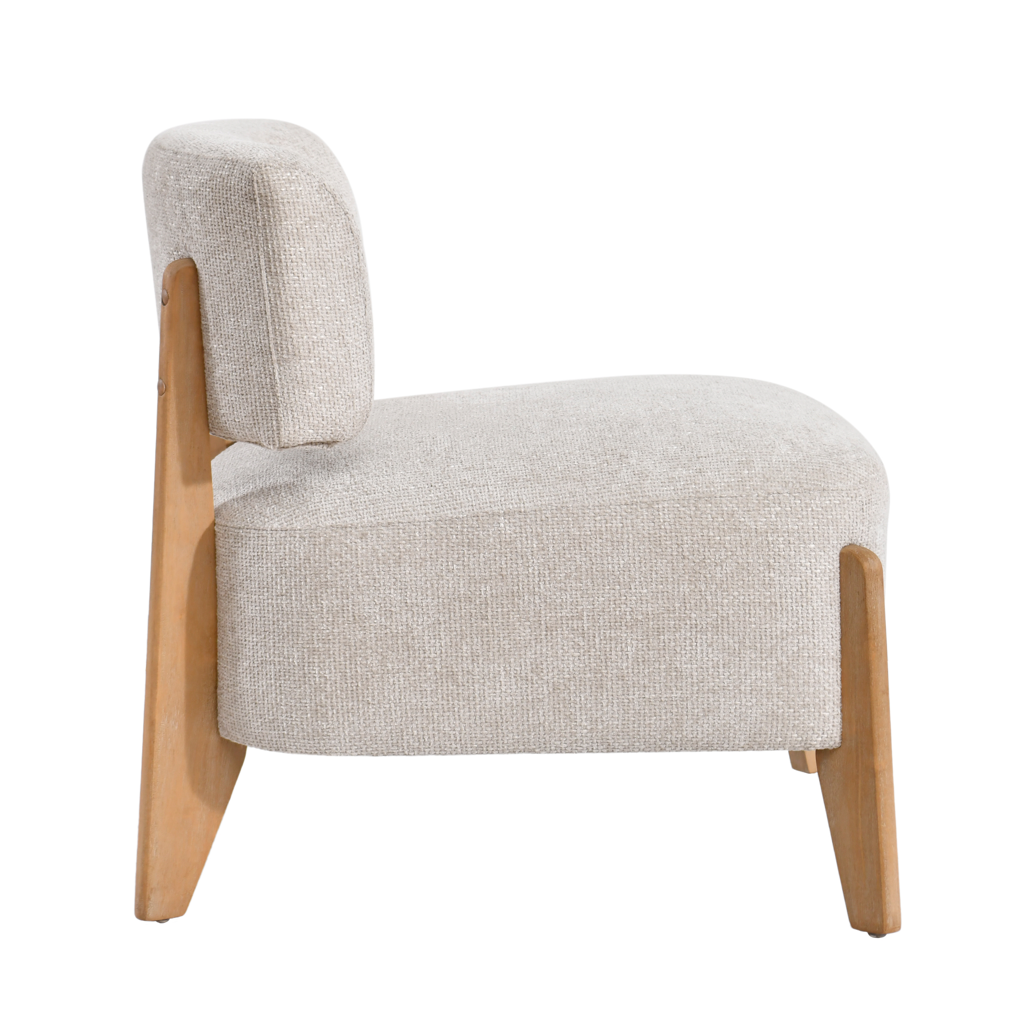 PTMD Vale Fauteuil Legacy 15 Duifgrijs Rubberhout - Afbeelding 3