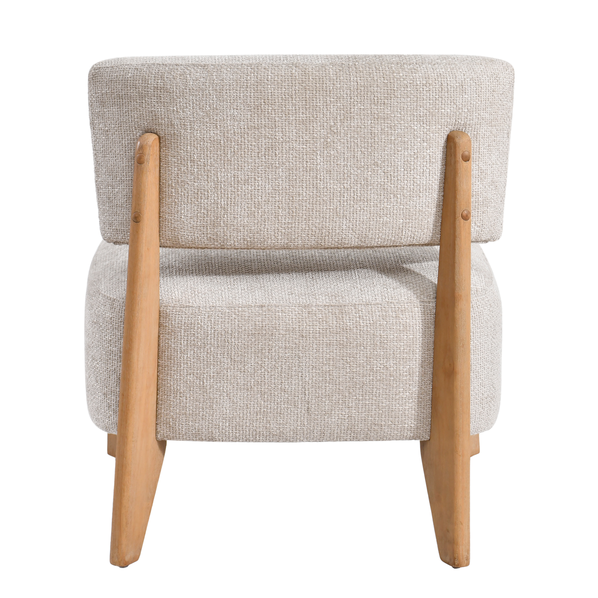 PTMD Vale Fauteuil Legacy 15 Duifgrijs Rubberhout - Afbeelding 4