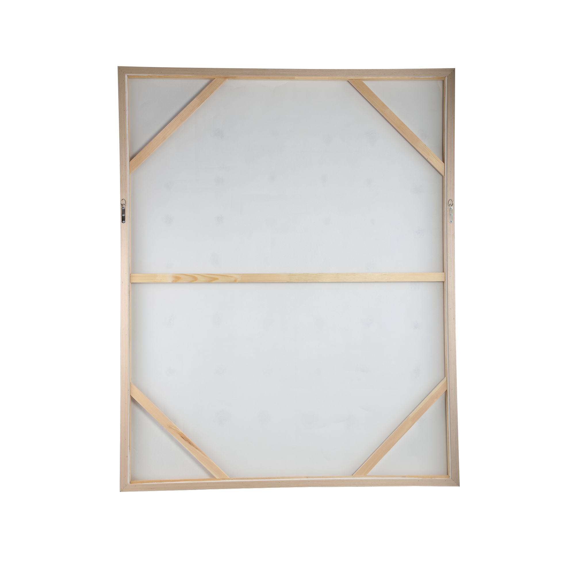 PTMD Porty Cream Canvas Schilderij Bruin Patroon Rechthoekig - Afbeelding 4