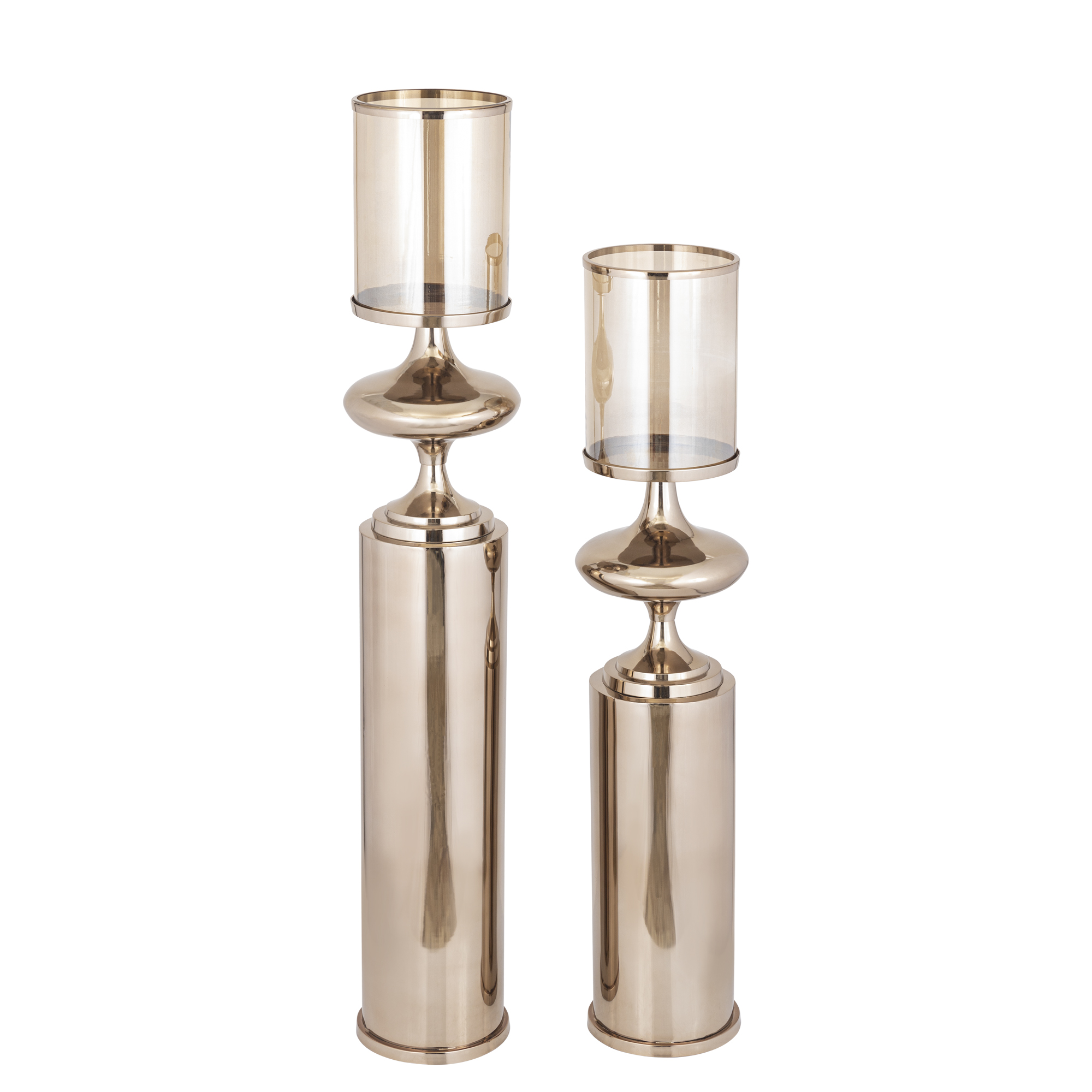 PTMD Rodire roestvrijstalen vloerlamp (brons) Stormlight S - Afbeelding 3