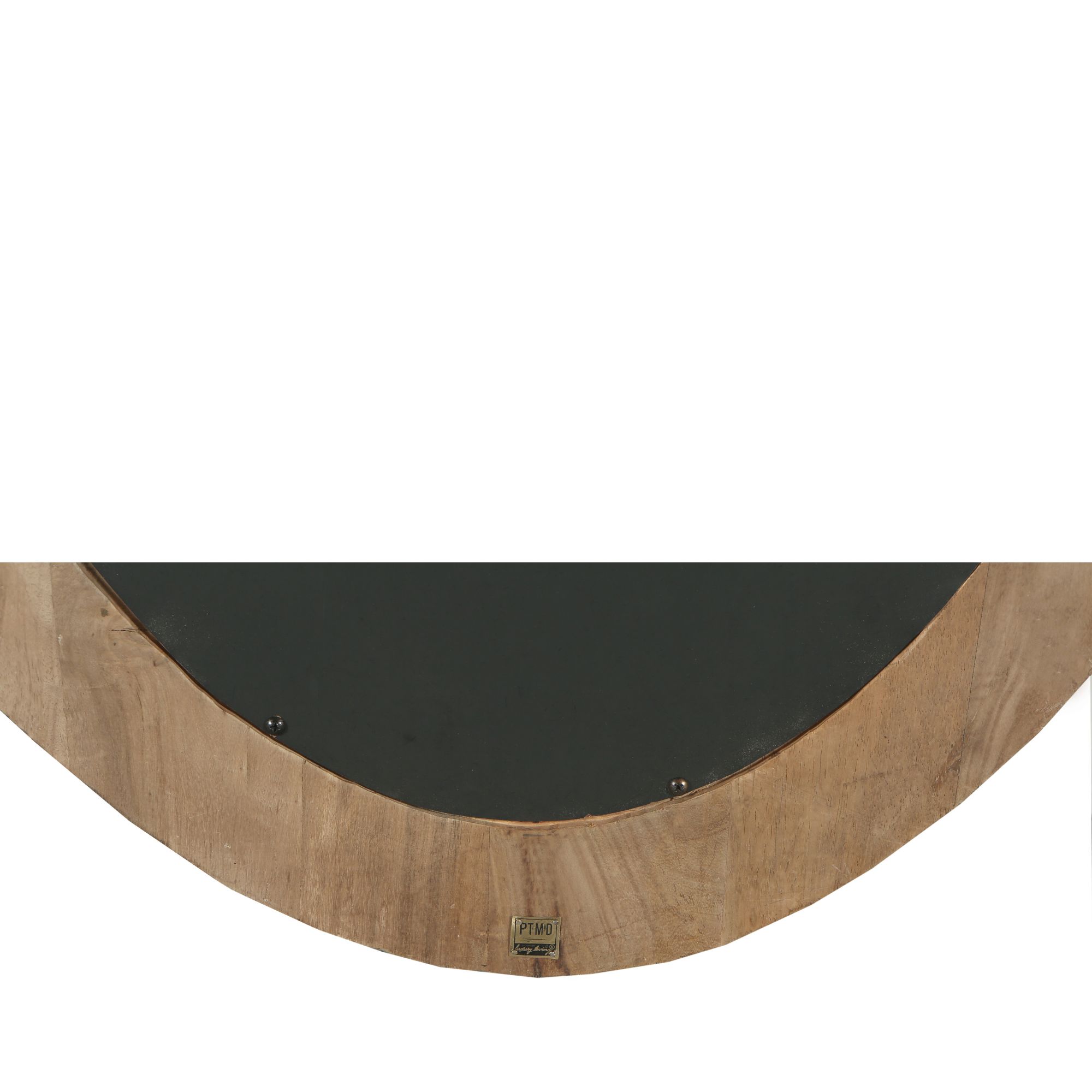 PTMD Noam Brown Mango Houten Ovale Spiegel - Afbeelding 4