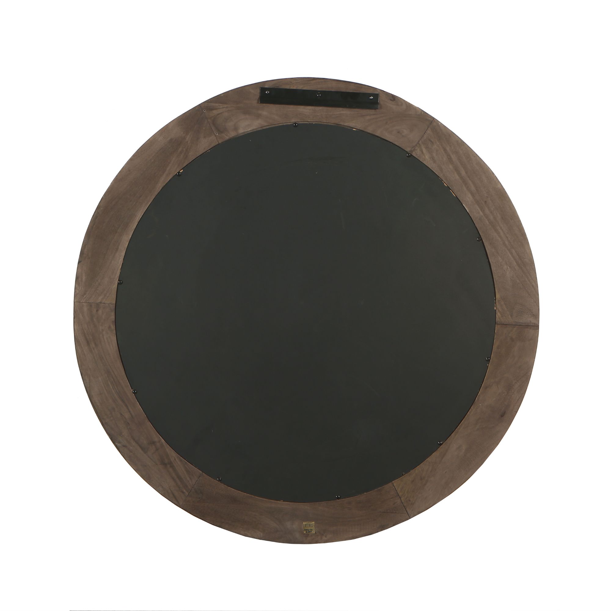 PTMD Noam Brown Mango Houten Ronde Spiegel L - Afbeelding 3