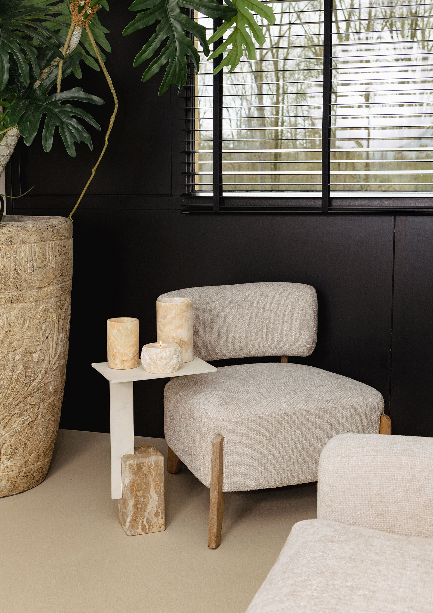 PTMD Vale Fauteuil Legacy 15 Duifgrijs Rubberhout - Afbeelding 8